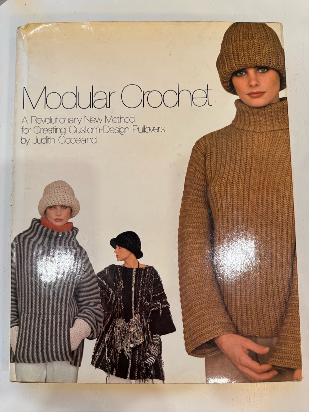 Rare 1978 First Edition Modular Crochet Judith Copeland Vintage Crochet